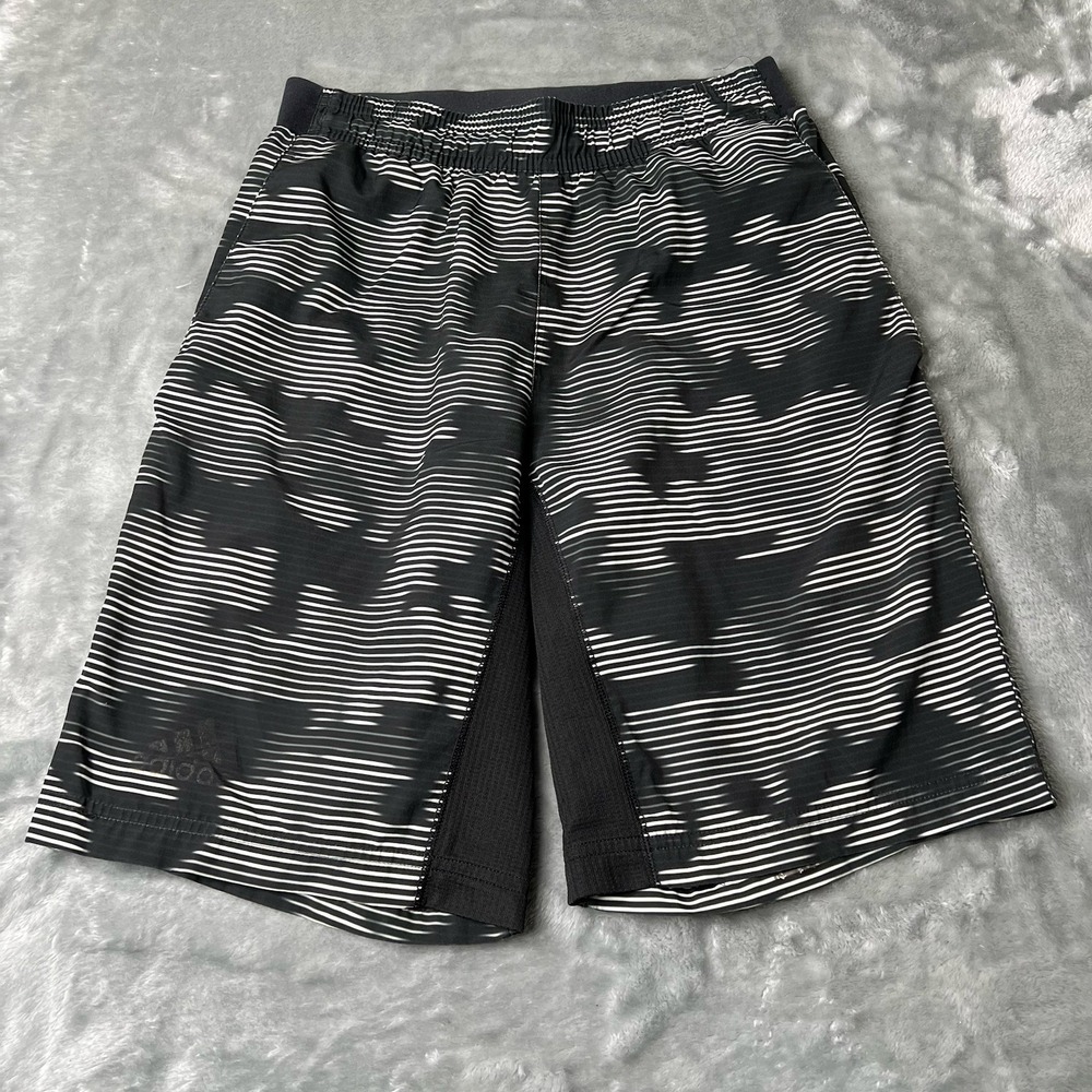 Adidas Swim Shorts Men Size Small Grey Boardshorts ‎ Surf  Beach